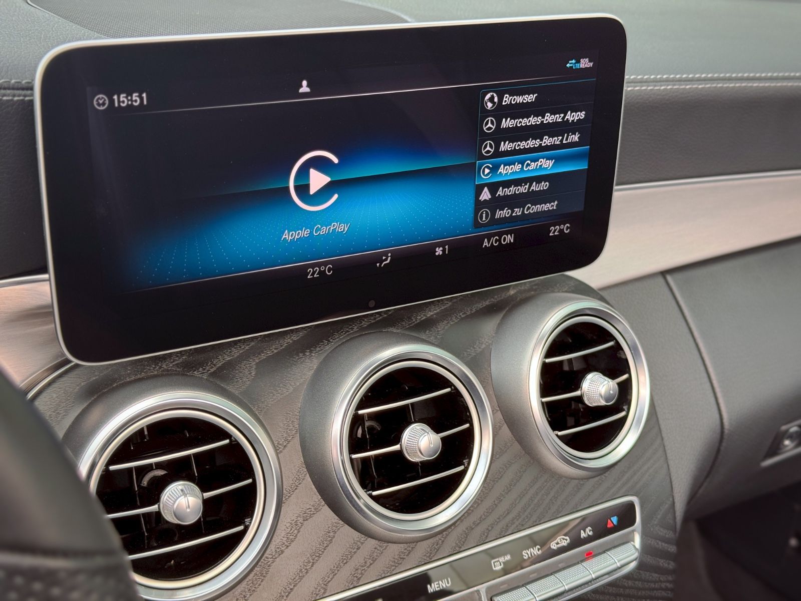 Fahrzeugabbildung Mercedes-Benz C 180 Cabriolet AMG-Line *NAV|ASSIST|CAM|AIRCAP*