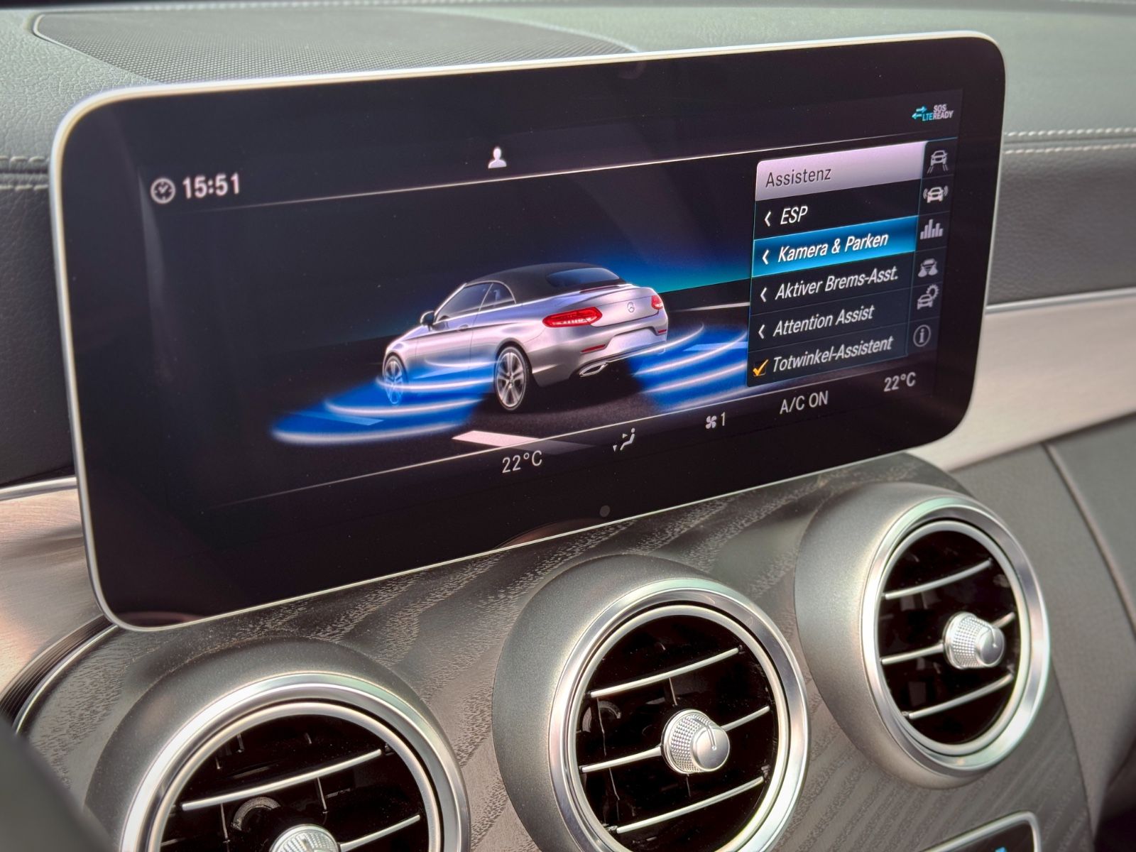 Fahrzeugabbildung Mercedes-Benz C 180 Cabriolet AMG-Line *NAV|ASSIST|CAM|AIRCAP*