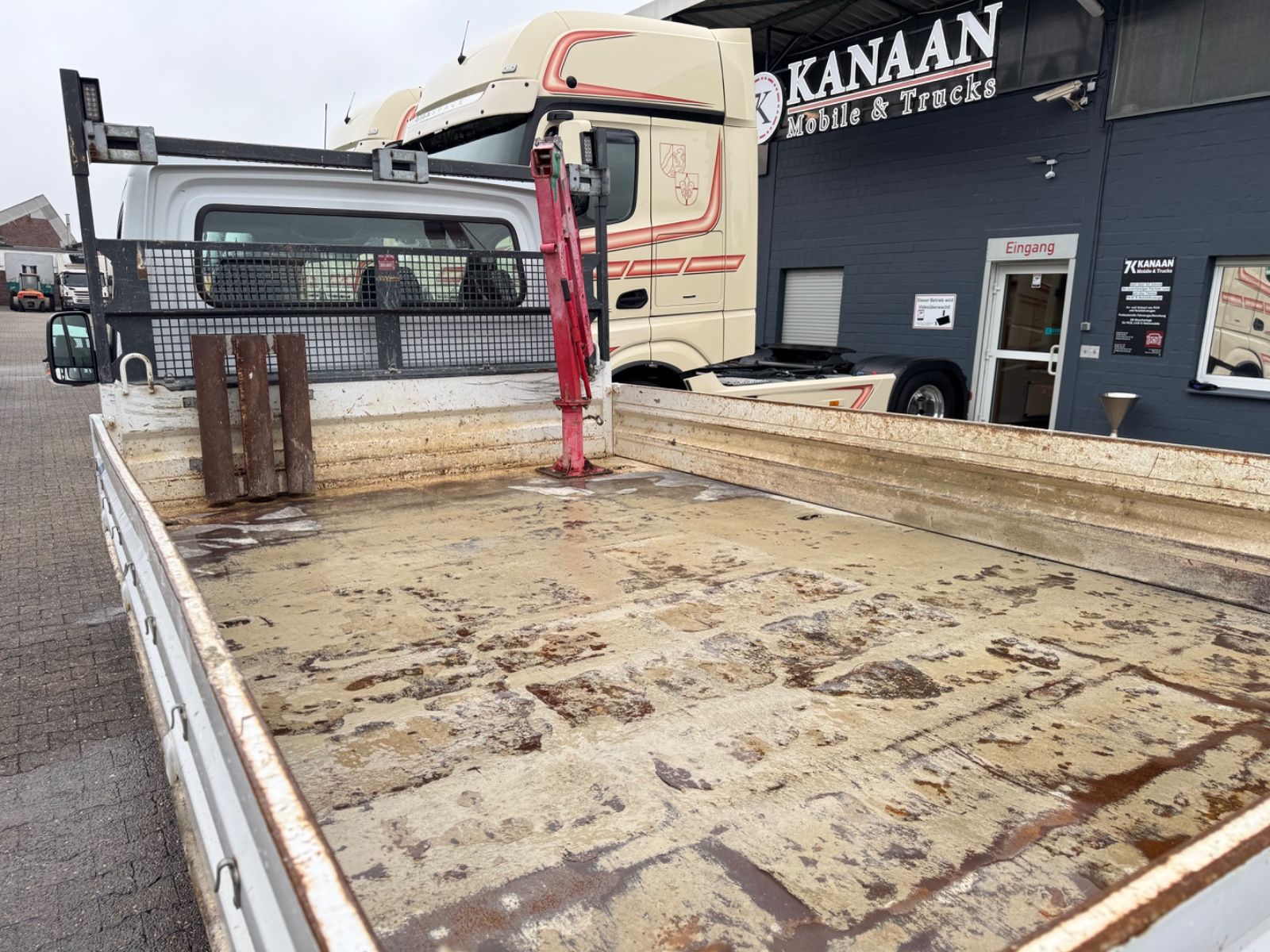 Fahrzeugabbildung Mercedes-Benz Sprinter II 316 CDI Meiller Kipper Kran