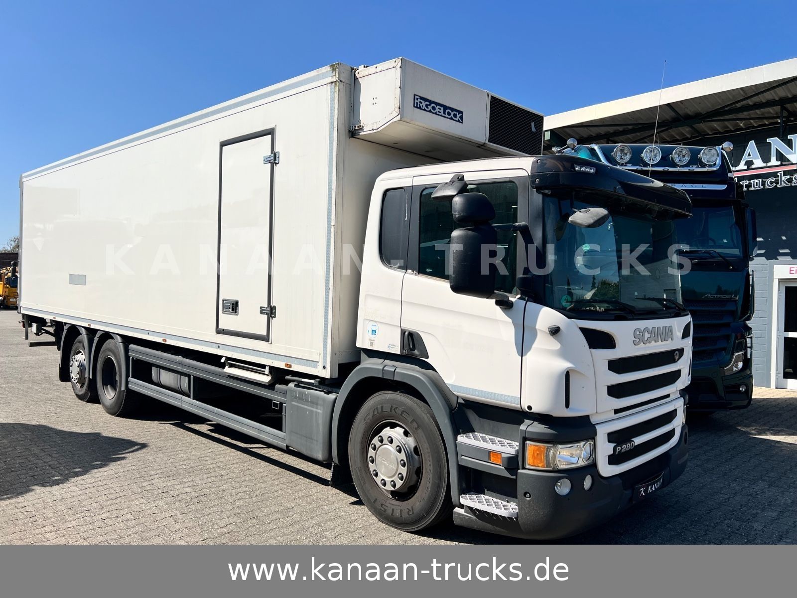 Scania P280 Kühlkoffer FRIGOBLOCK FK13 LBW E5