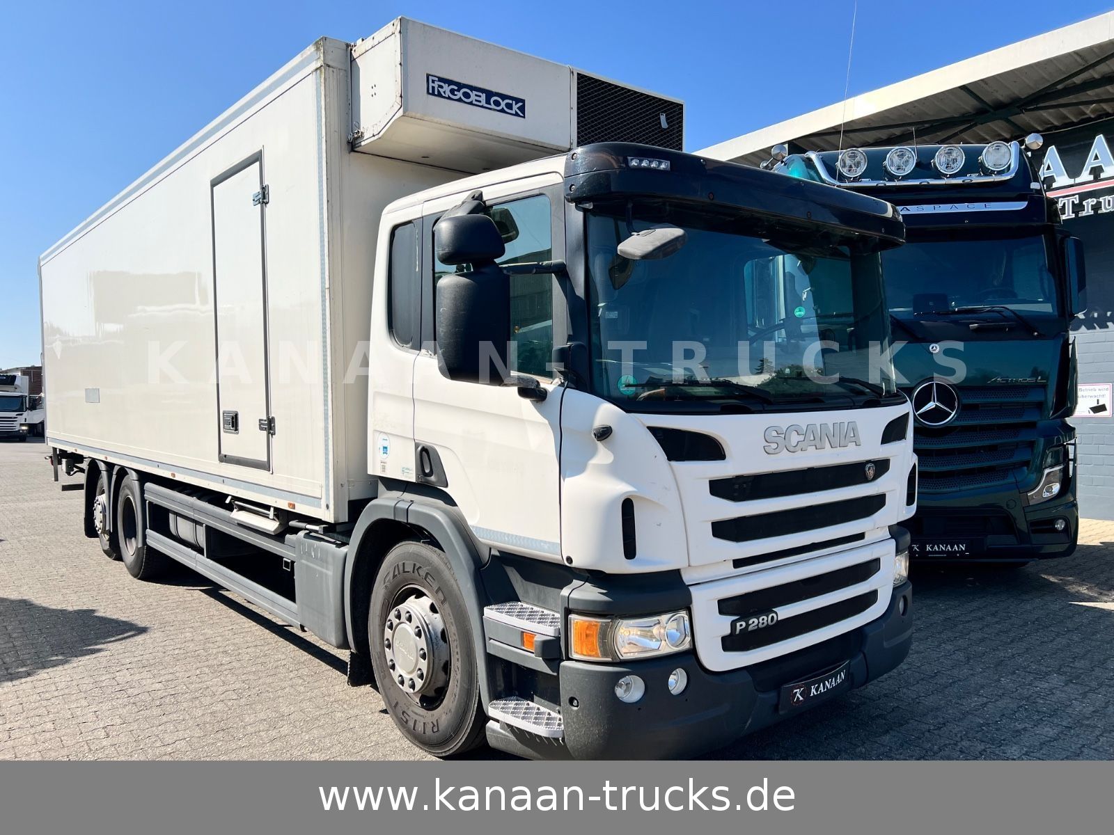 Fahrzeugabbildung Scania P280 Kühlkoffer FRIGOBLOCK FK13  LBW E5