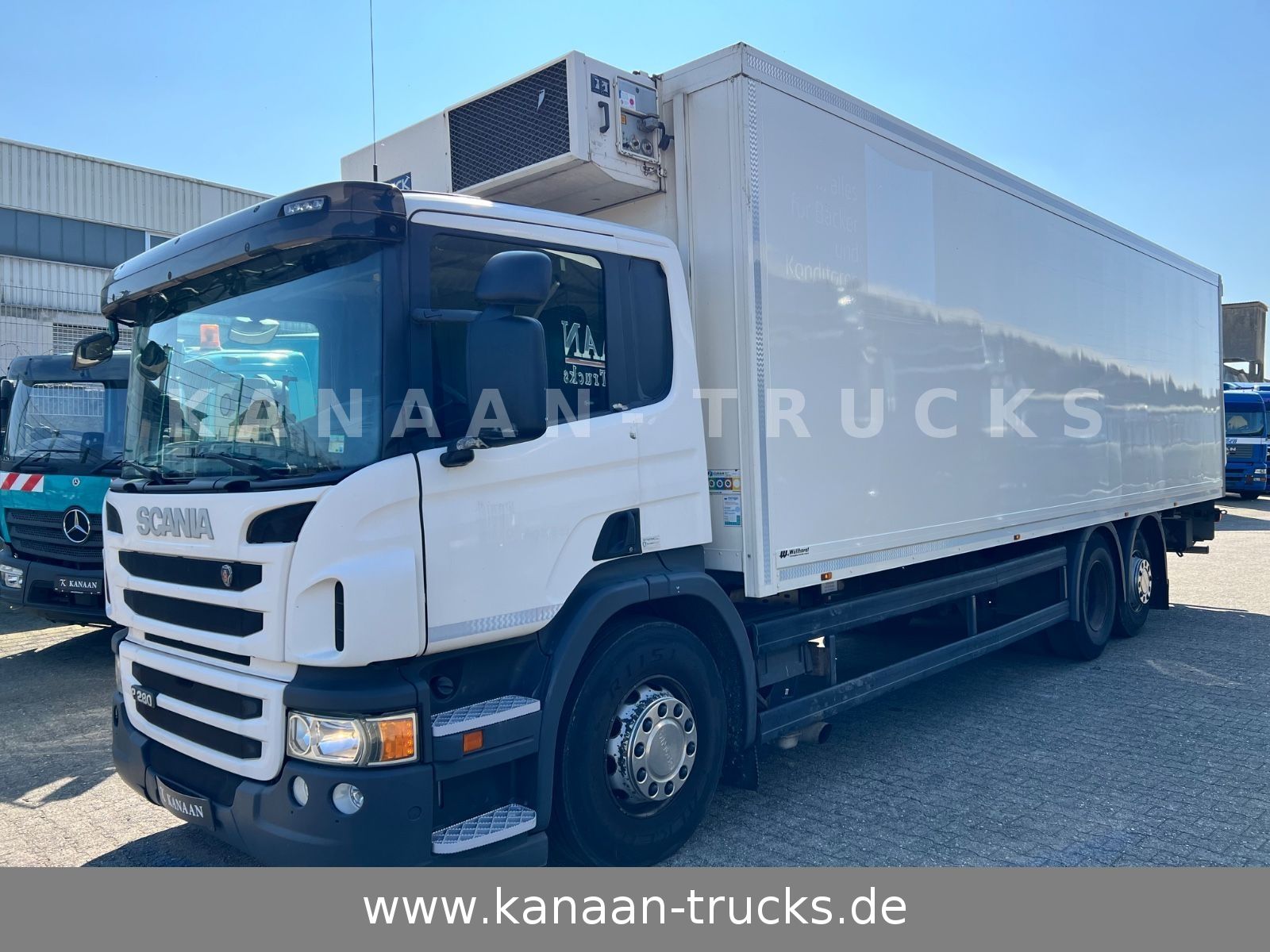 Fahrzeugabbildung Scania P280 Kühlkoffer FRIGOBLOCK FK13  LBW E5