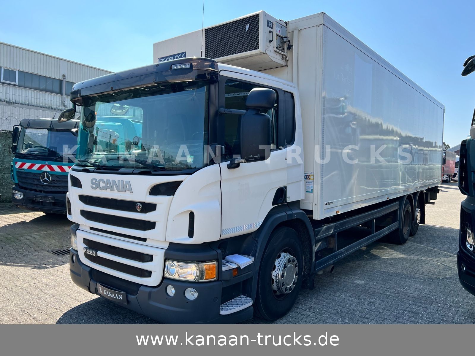 Fahrzeugabbildung Scania P280 Kühlkoffer FRIGOBLOCK FK13  LBW E5
