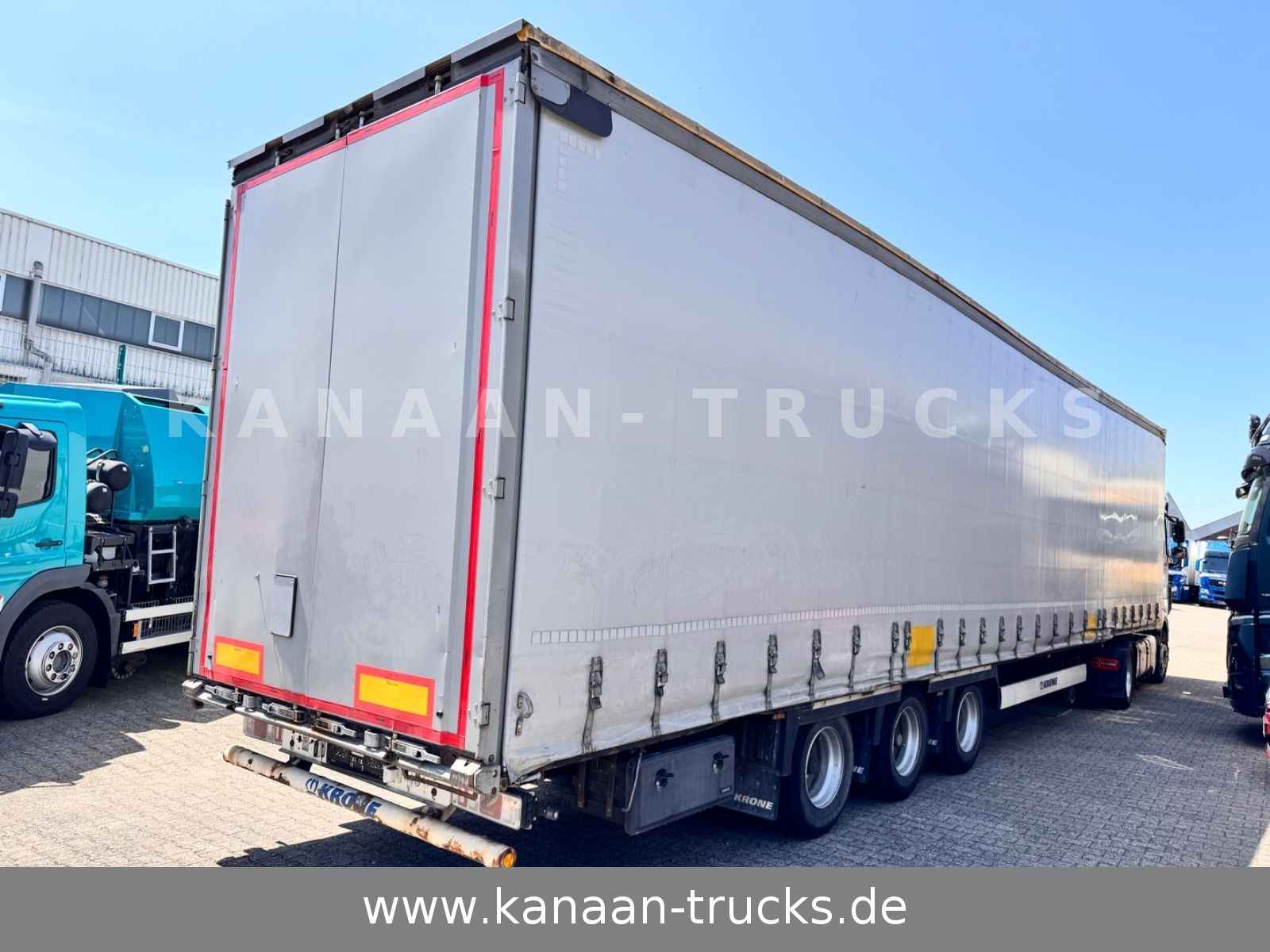 Fahrzeugabbildung Krone SD Curtainsider MEGA Jumbo XL Zert Getränke etc