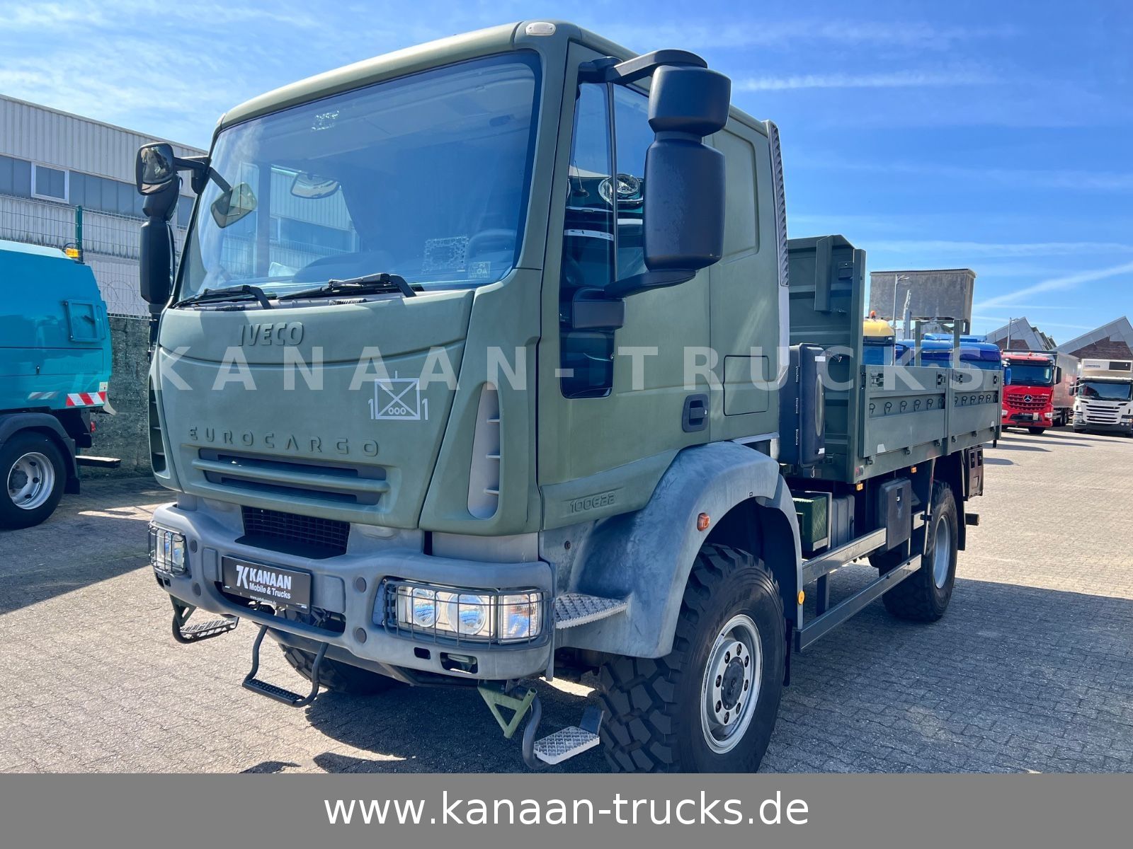 Fahrzeugabbildung Iveco ML100E22WM-BW 4x4 Miltär Camper Exped 19 TKm