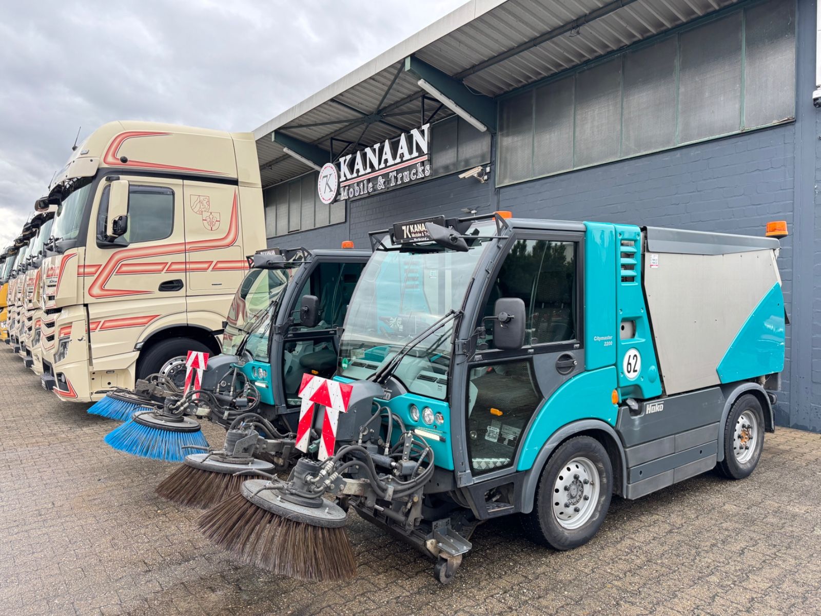 Fahrzeugabbildung Hako Citymaster 2200 Sweeper Kehrmaschine