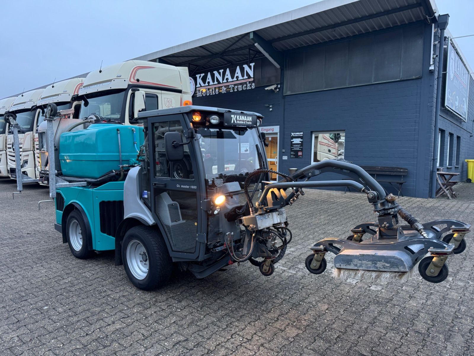 Fahrzeugabbildung Hako CityMaster 1600 Unkraut Heißwasser Dampf  REINEX