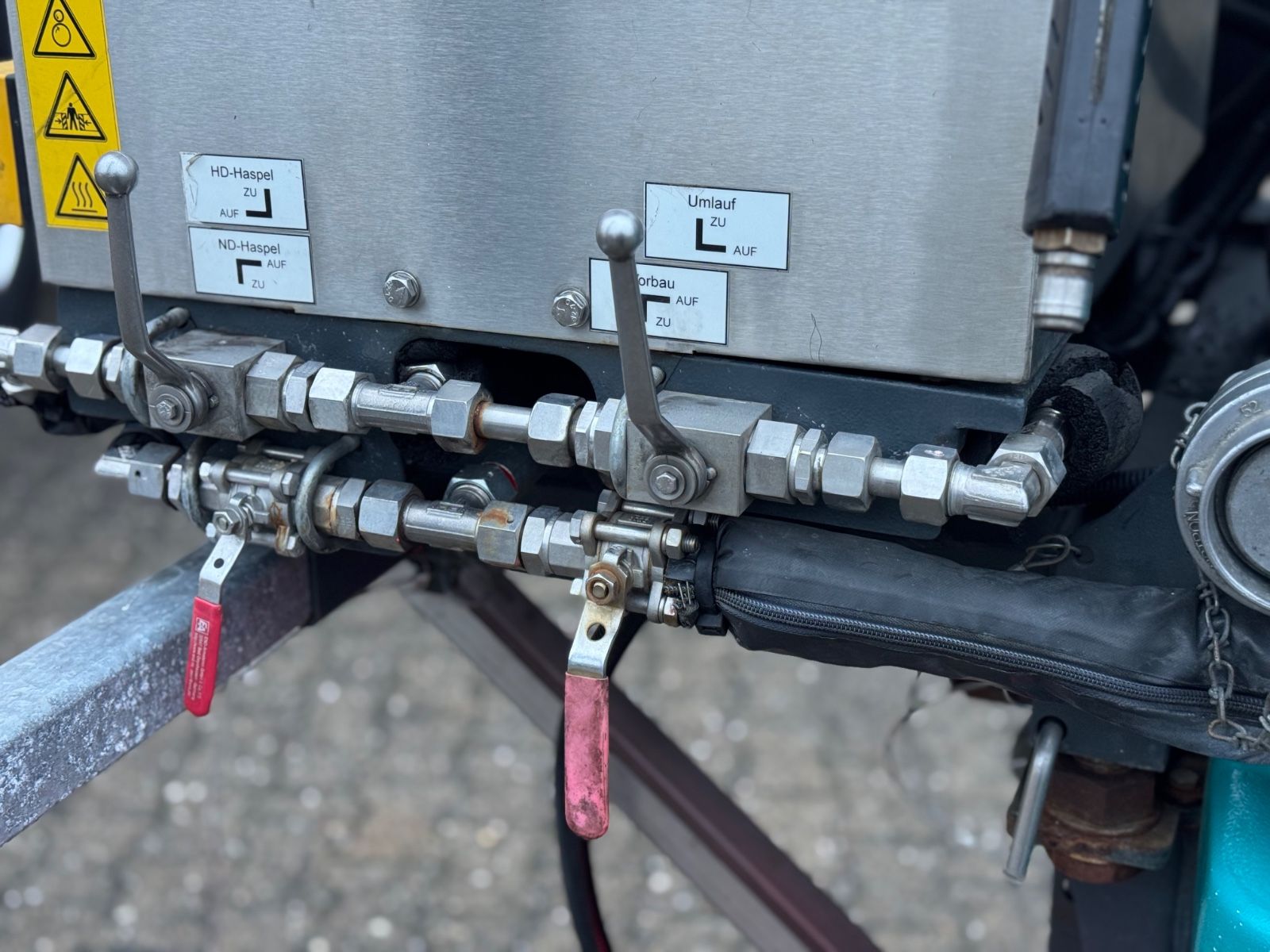 Fahrzeugabbildung Hako CityMaster 1600 Unkraut Heißwasser Dampf  REINEX