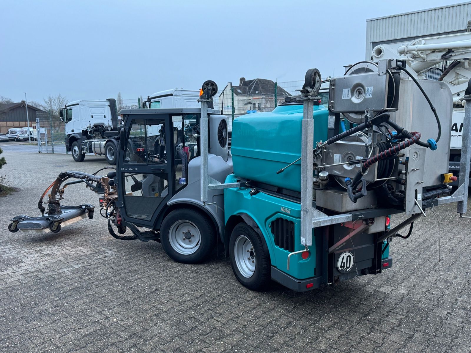 Fahrzeugabbildung Hako CityMaster 1600 Unkraut Heißwasser Dampf  REINEX