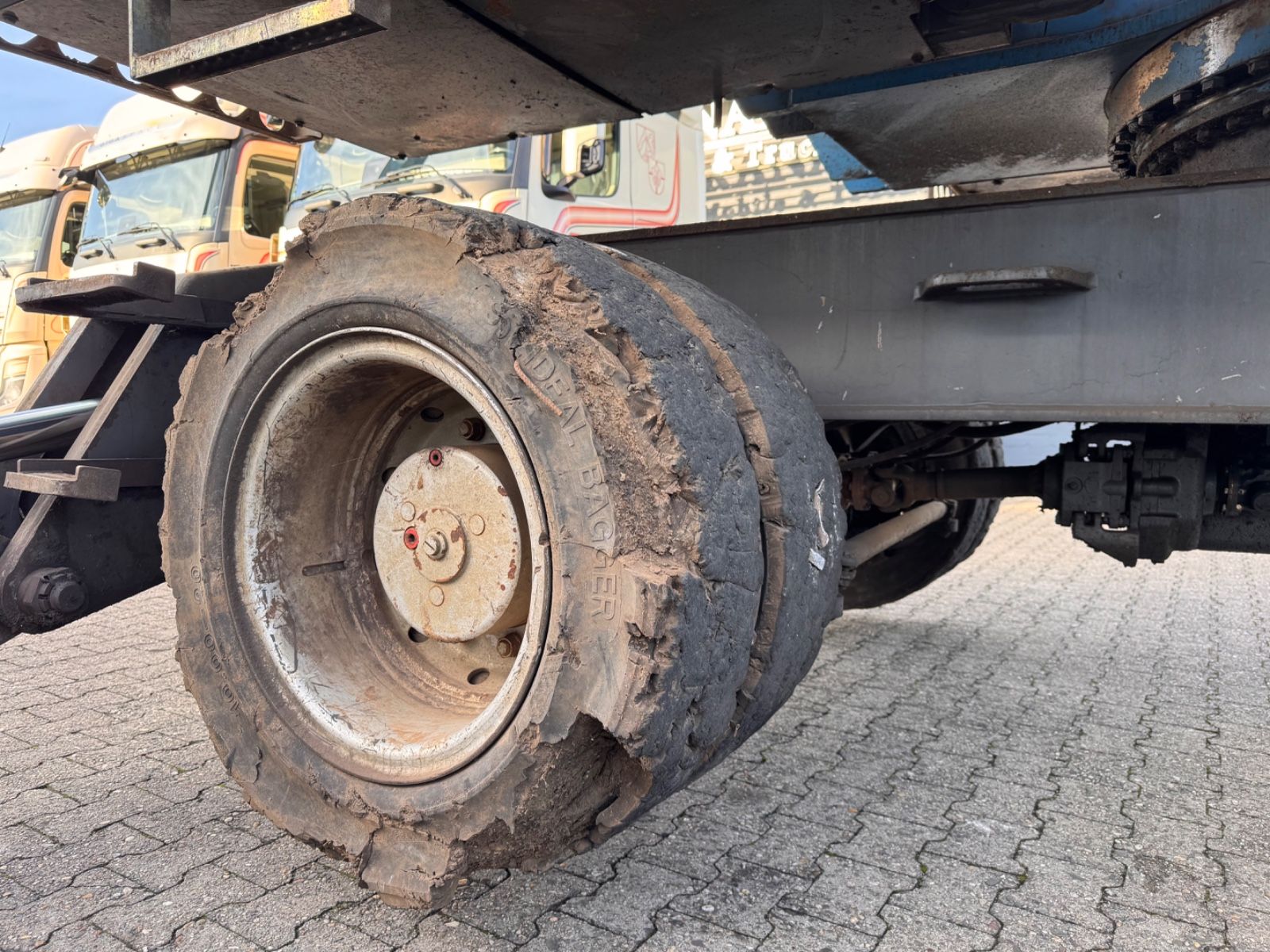 Fahrzeugabbildung Fuchs Terex MHL 340 Umschlagbagger Magnet