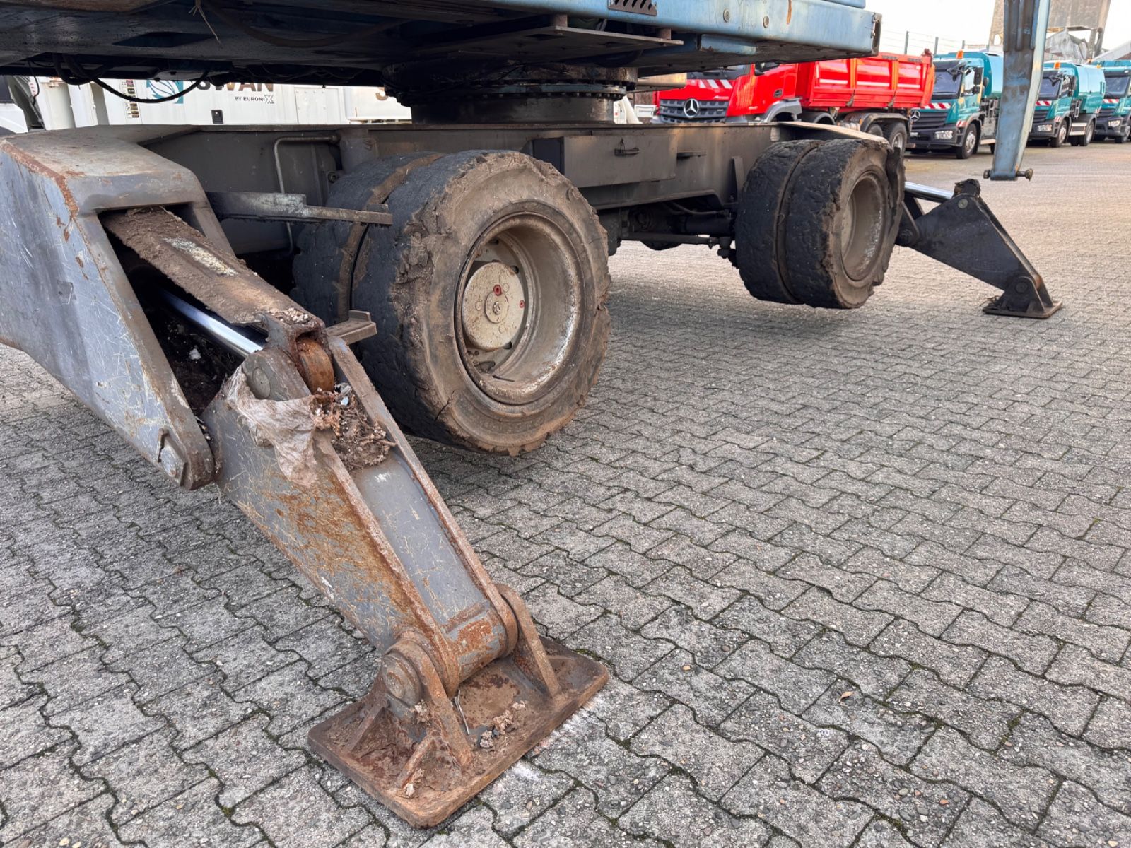 Fahrzeugabbildung Fuchs Terex MHL 340 Umschlagbagger Magnet