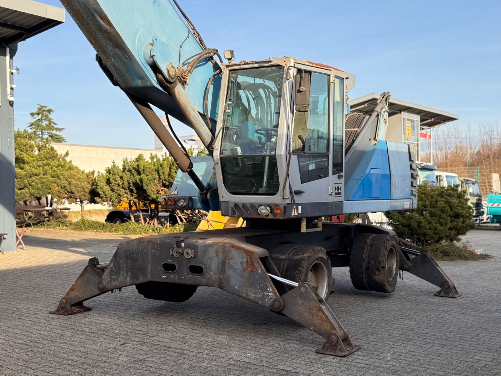 Fahrzeugabbildung Fuchs Terex MHL 340 Umschlagbagger Magnet