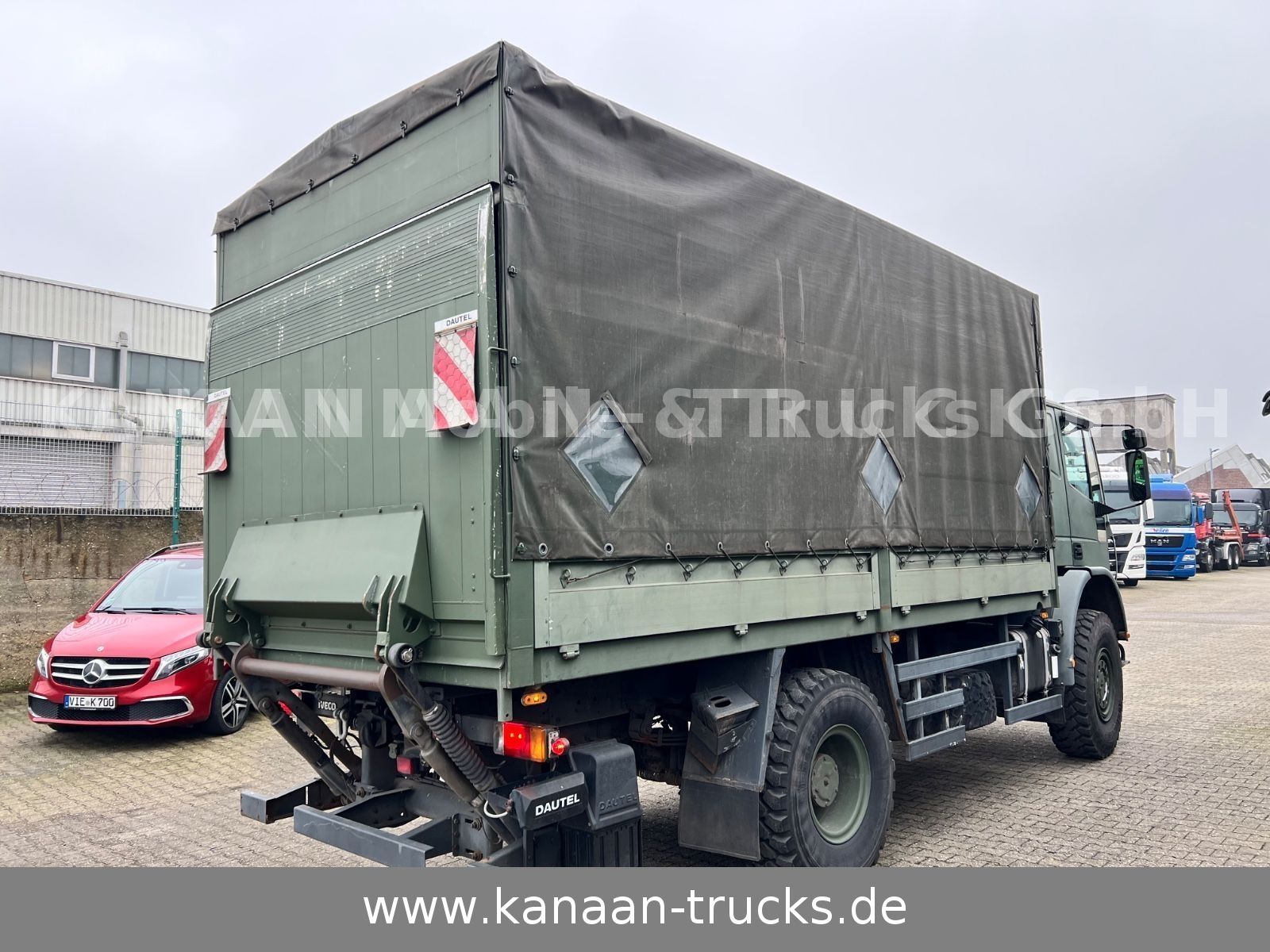 Fahrzeugabbildung Iveco 140 E240 Eurocargo 4x4 Miltär Camper Expedition