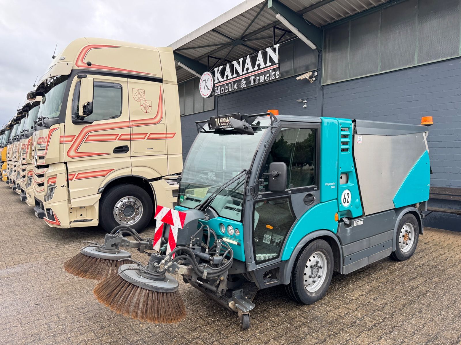 Fahrzeugabbildung Hako Citymaster 2200 Sweeper Kehrmaschine