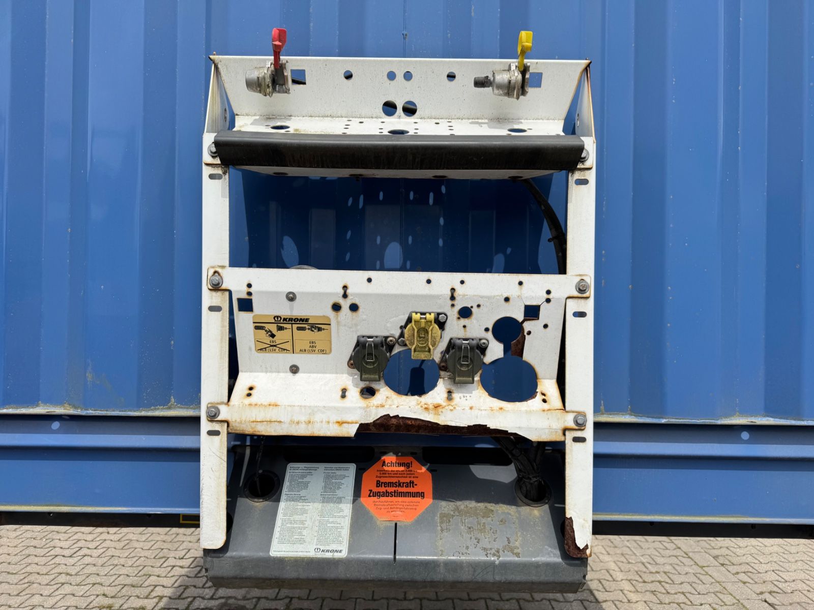Fahrzeugabbildung Krone SDK 27 Doppelstock Rolltor Tridec Lenkachse XL