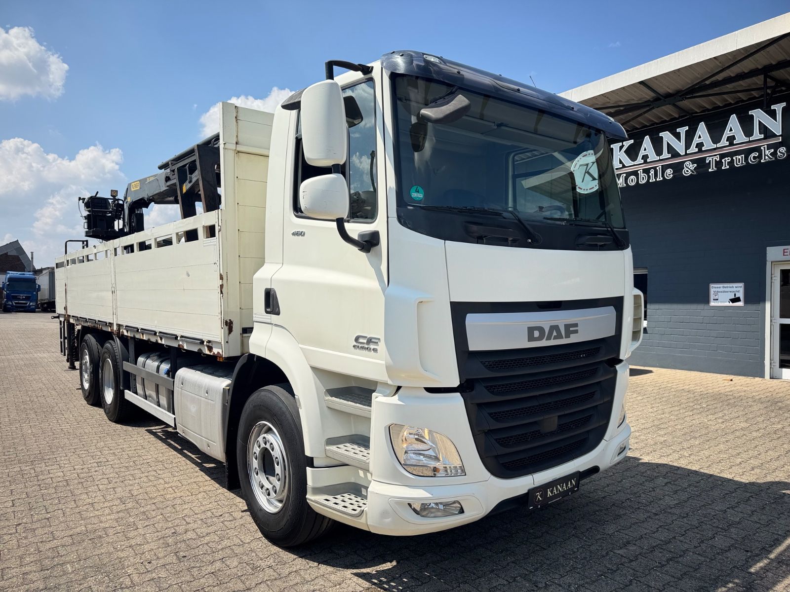 DAF CF 460 6x2 Baustoff Palfinger PK18001L TÜV NEU