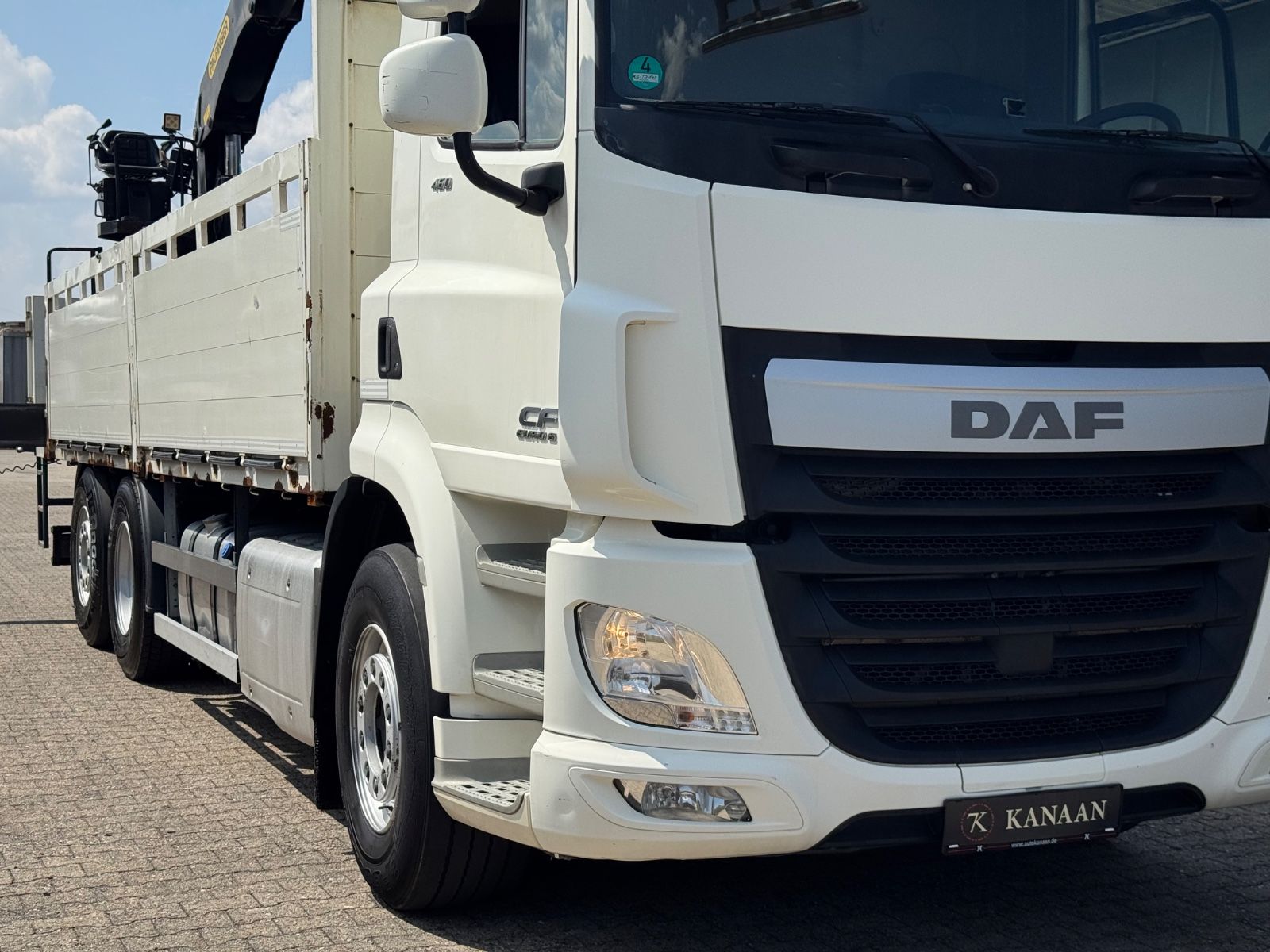 Fahrzeugabbildung DAF CF 460  6x2  Baustoff Palfinger PK18001L TÜV NEU