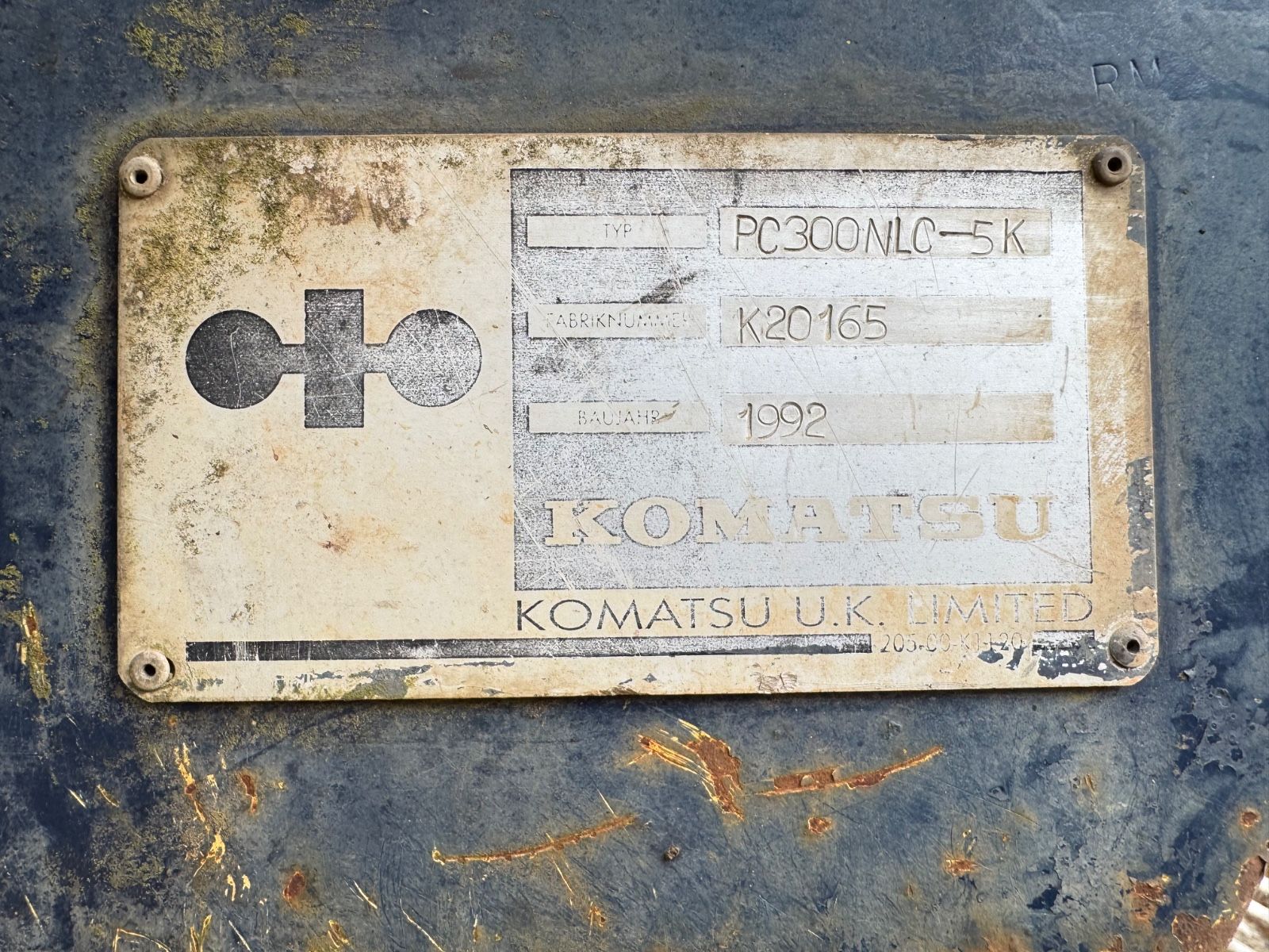 Fahrzeugabbildung Komatsu PC 300 NLC-5K