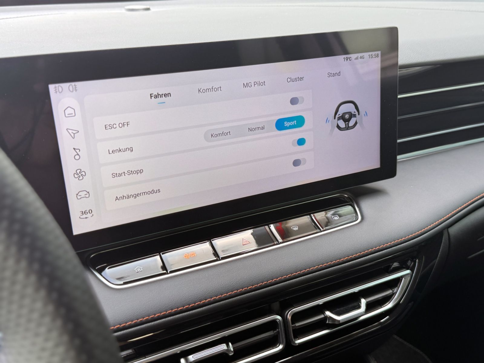 Fahrzeugabbildung MG HS 1.5 T-GDI MT Luxury *CAM|ASSIST|LEDER|1.HAND*