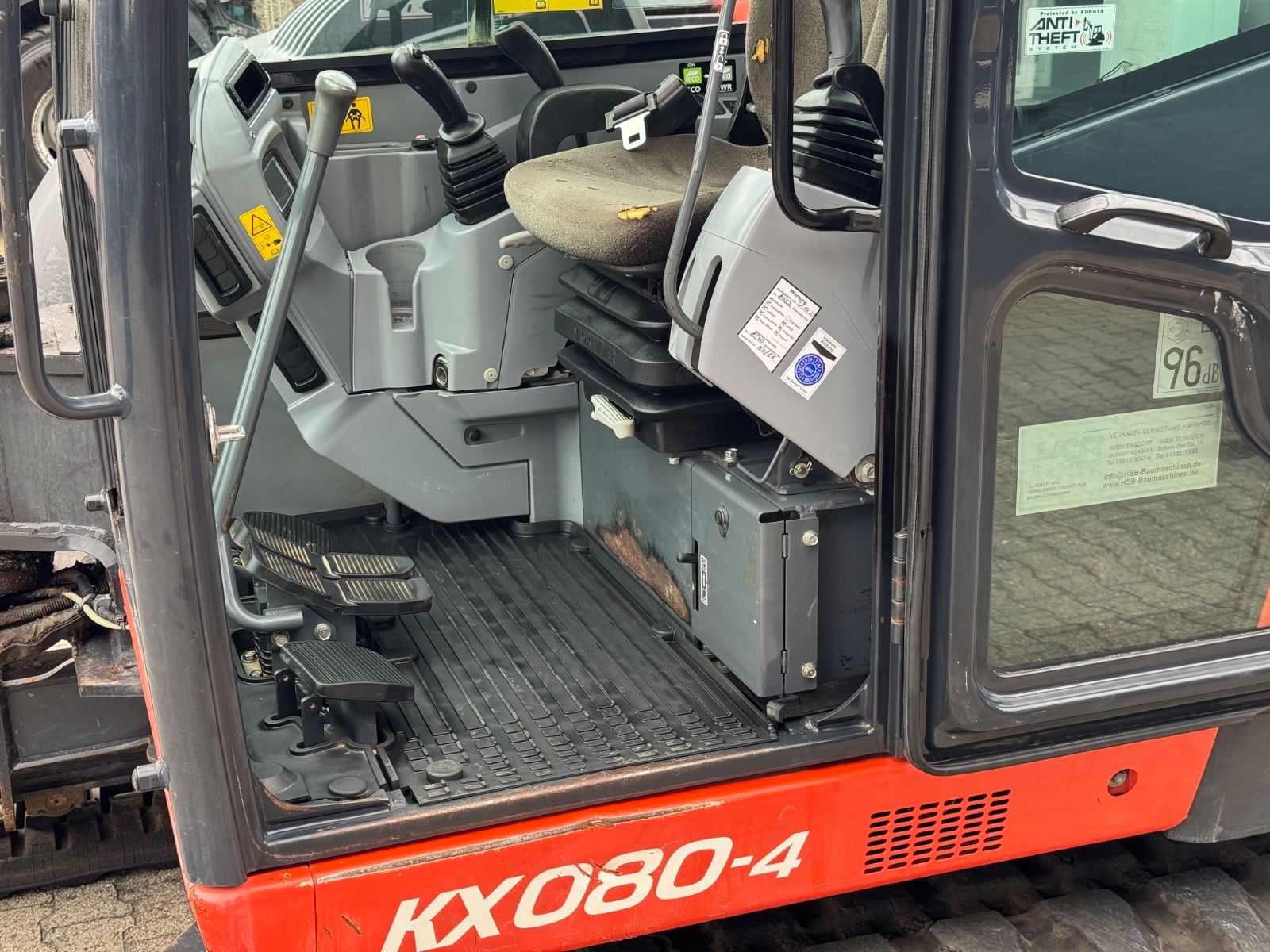 Fahrzeugabbildung Kubota KX080-4    Rototilt RS30  + Sortier/Greifmodul