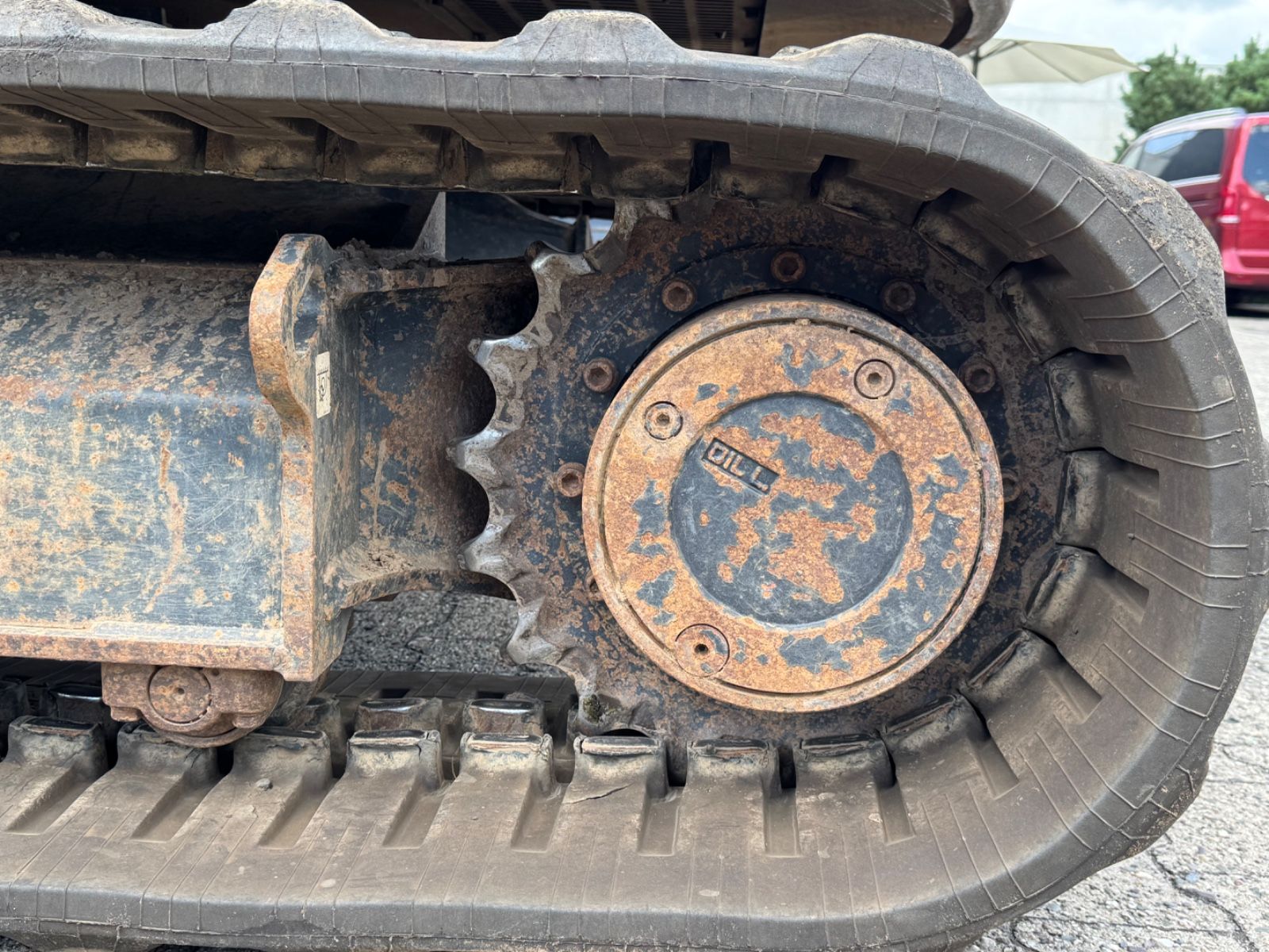 Fahrzeugabbildung Kubota KX080-4    Rototilt RS30  + Sortier/Greifmodul