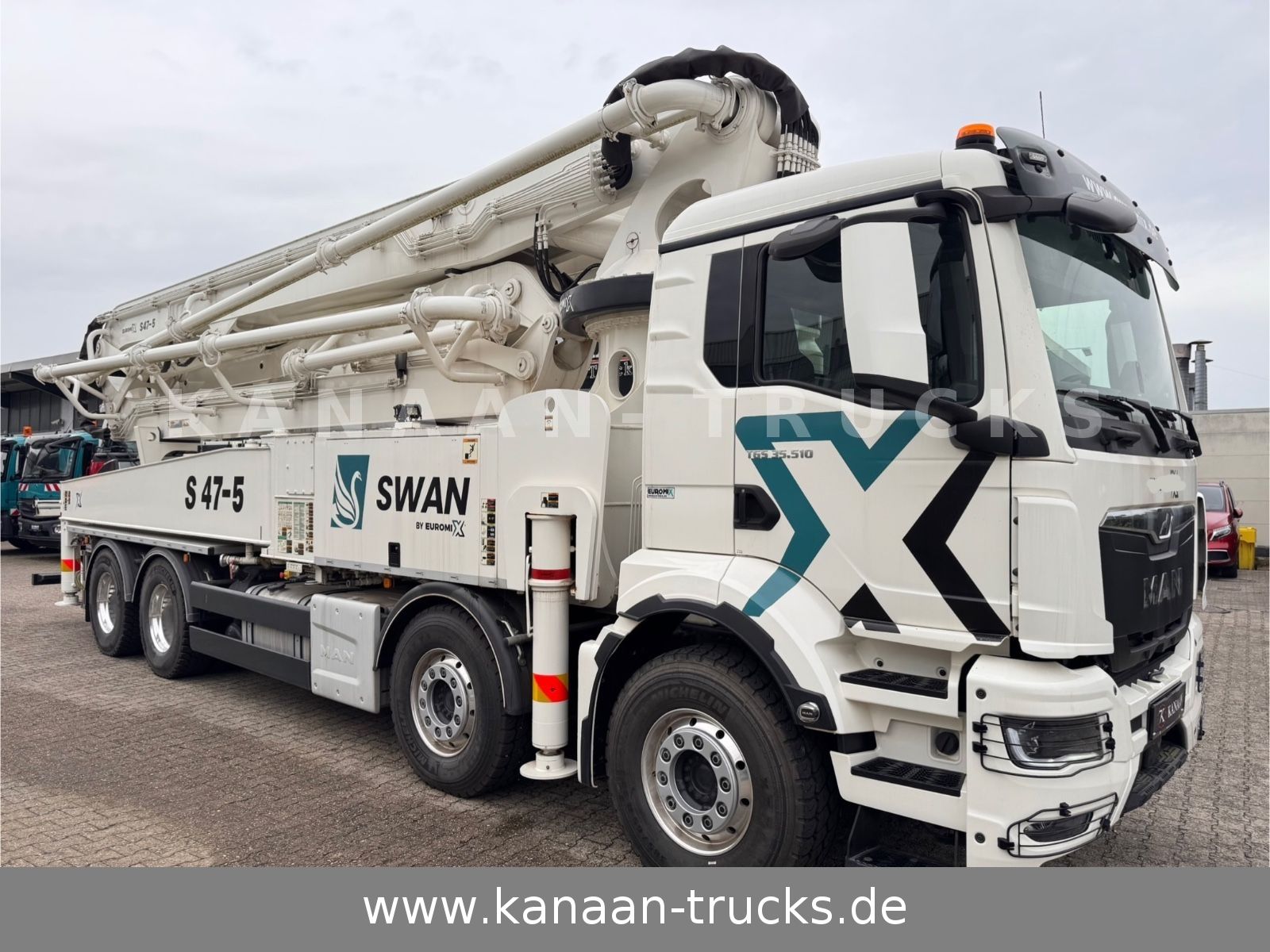 Fahrzeugabbildung MAN 35.510 TGS  Betonpumpe S47-5   47meter NEW