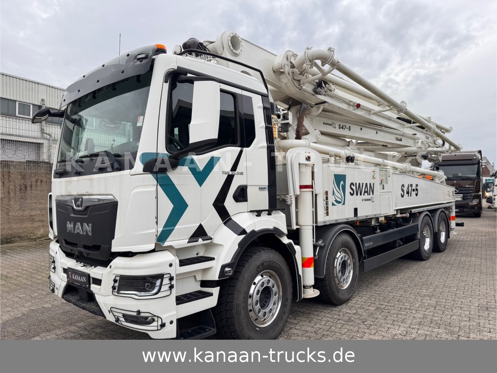Fahrzeugabbildung MAN 35.510 TGS  Betonpumpe S47-5   47meter NEW