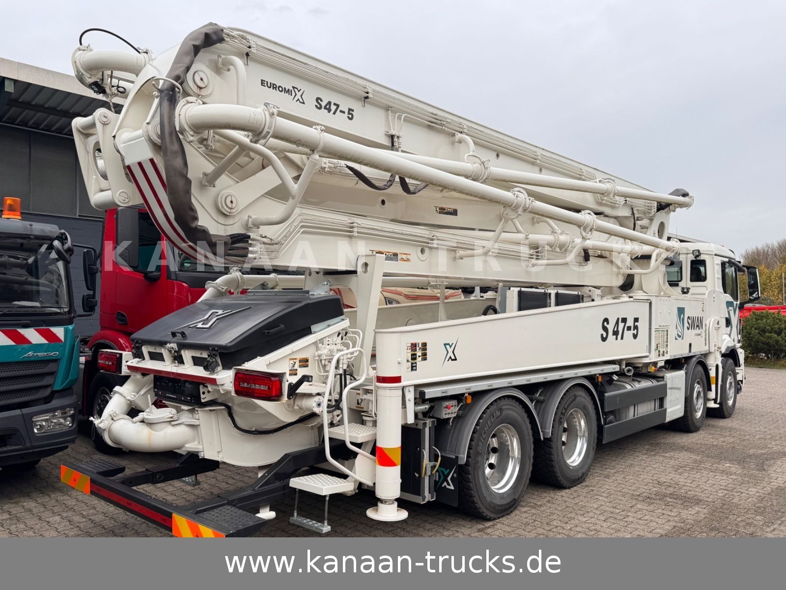 Fahrzeugabbildung MAN 35.510 TGS  Betonpumpe S47-5   47meter NEW