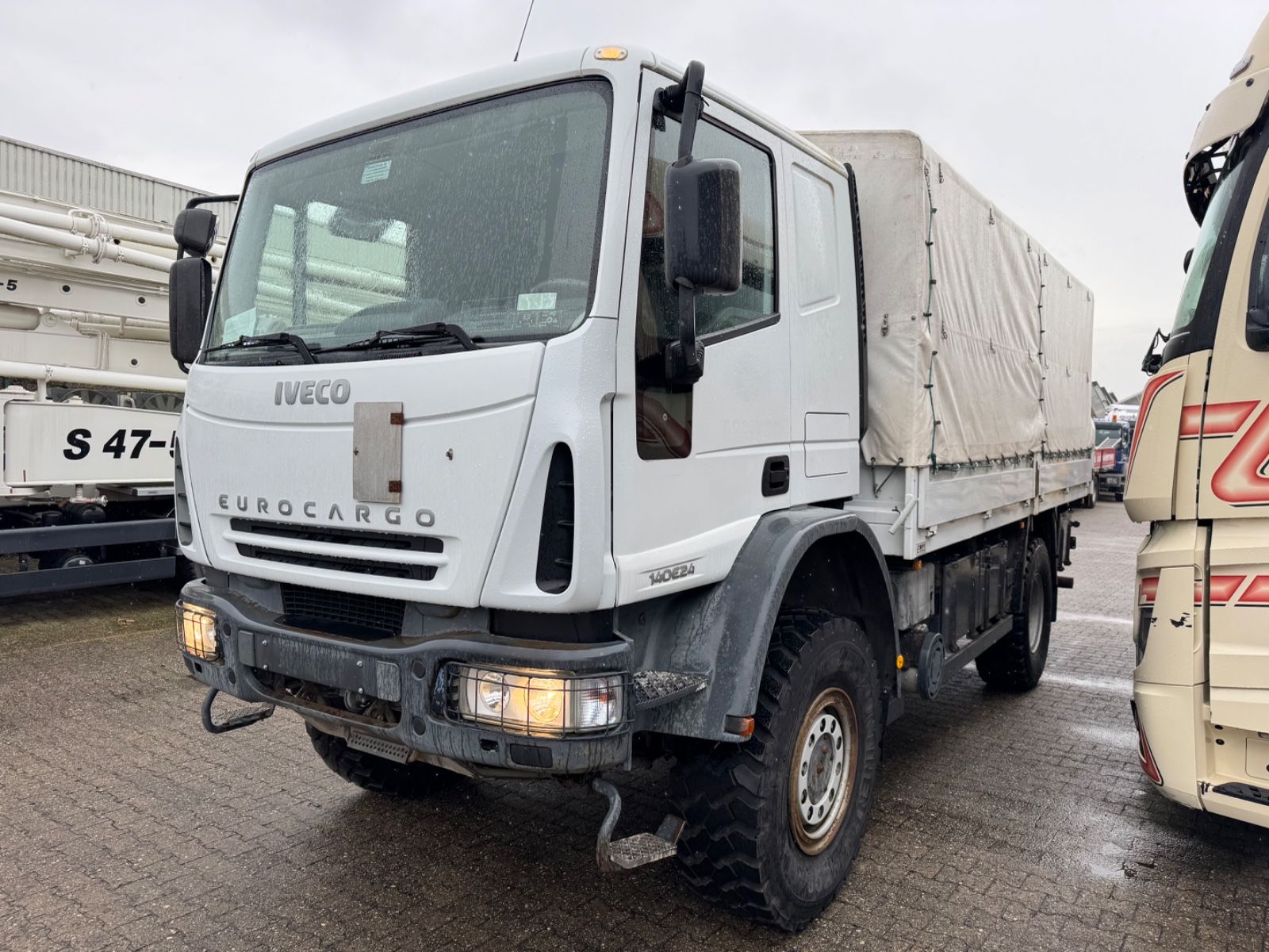Fahrzeugabbildung Iveco 140 E240 Eurocargo 4x4 Miltär Camper Expedition