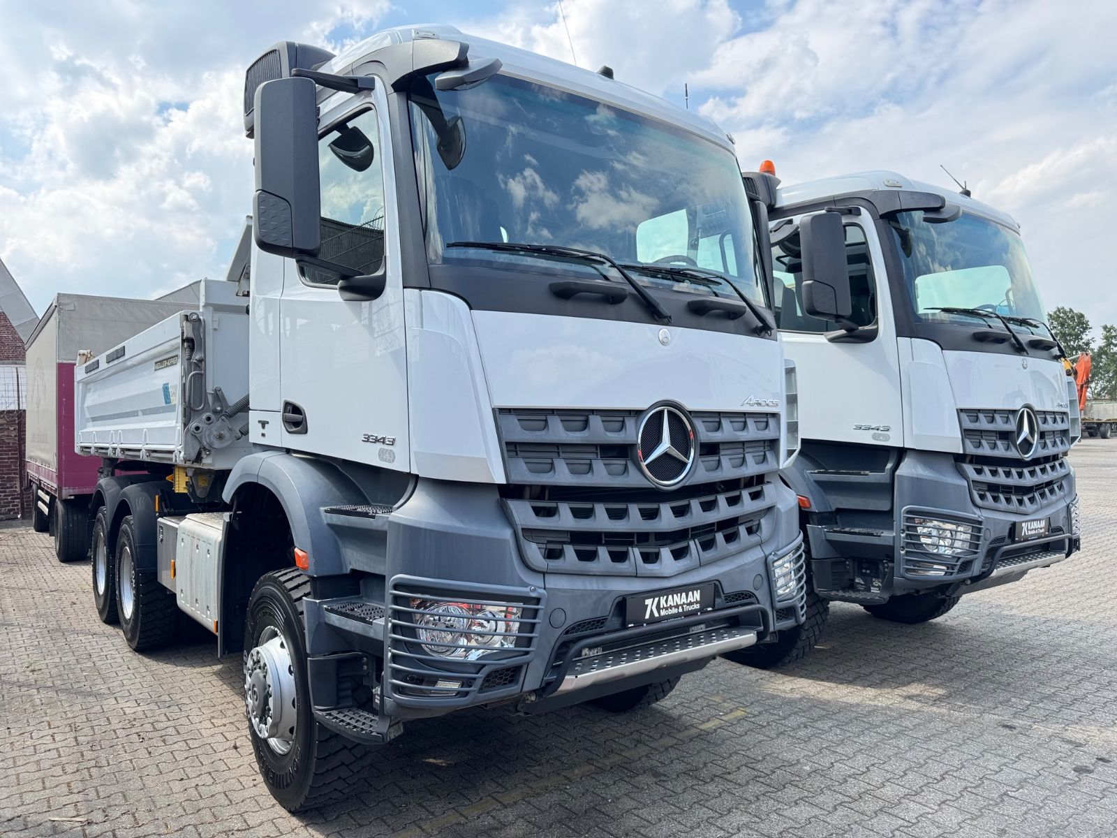 Fahrzeugabbildung Mercedes-Benz 3343 Arocs 4 Allrad 6x6 MEILLER  Only 39.000 Km