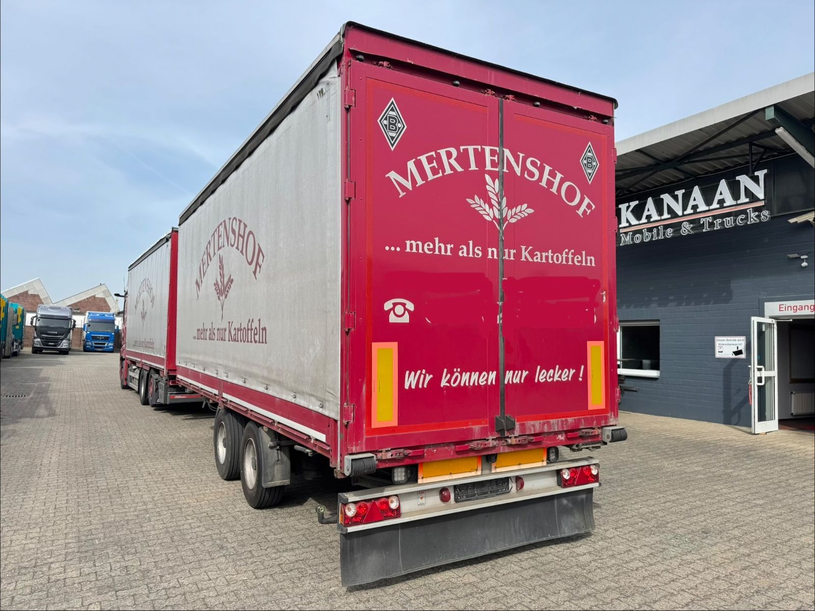 Ackermann Z-PA 11.9/7.4E  Tandem Anhänger TÜV NEU