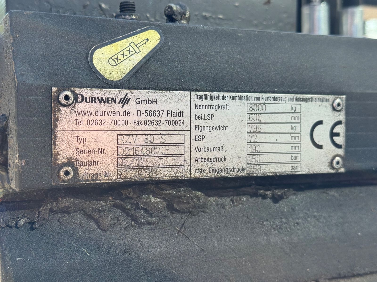 Fahrzeugabbildung Still RX 70-80  Diesel /Hybrid  Orig. 792 h  8ton