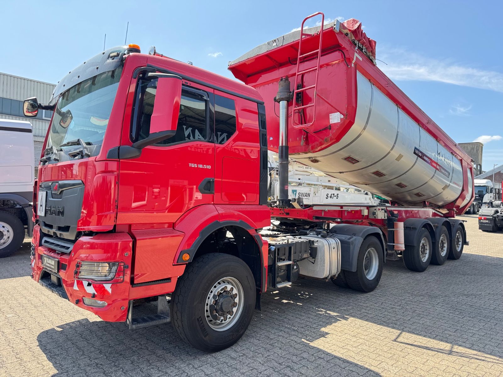 Fahrzeugabbildung MAN 18.510 TGS 4x4H BLS  Meiller Hydraulik NEW MODEL