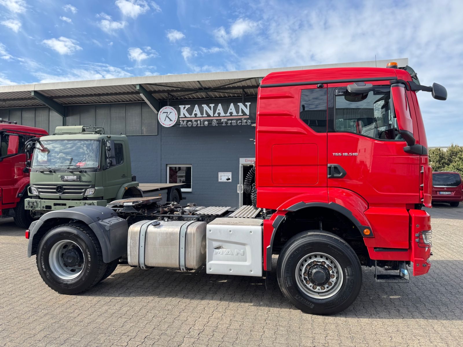 Fahrzeugabbildung MAN 18.510 TGS 4x4H BLS  Meiller Hydraulik NEW MODEL