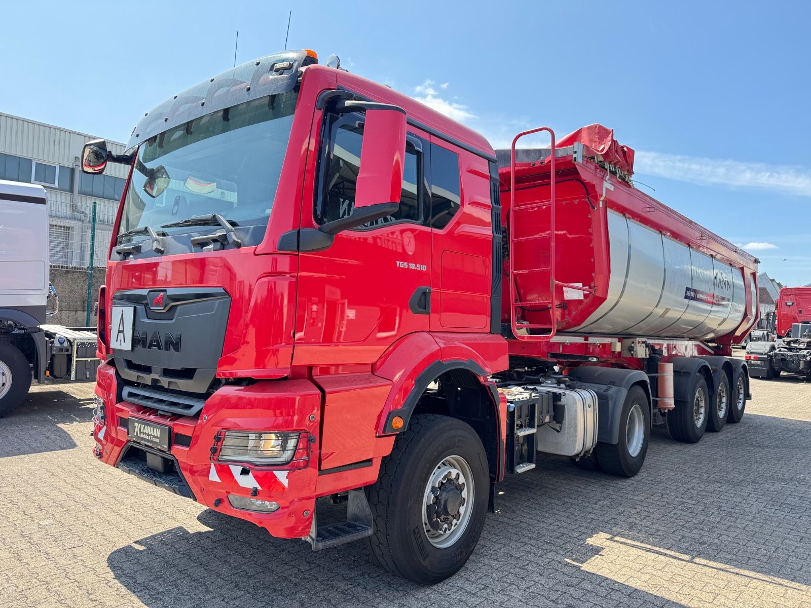 Fahrzeugabbildung MAN 18.510 TGS 4x4H BLS  Meiller Hydraulik NEW MODEL