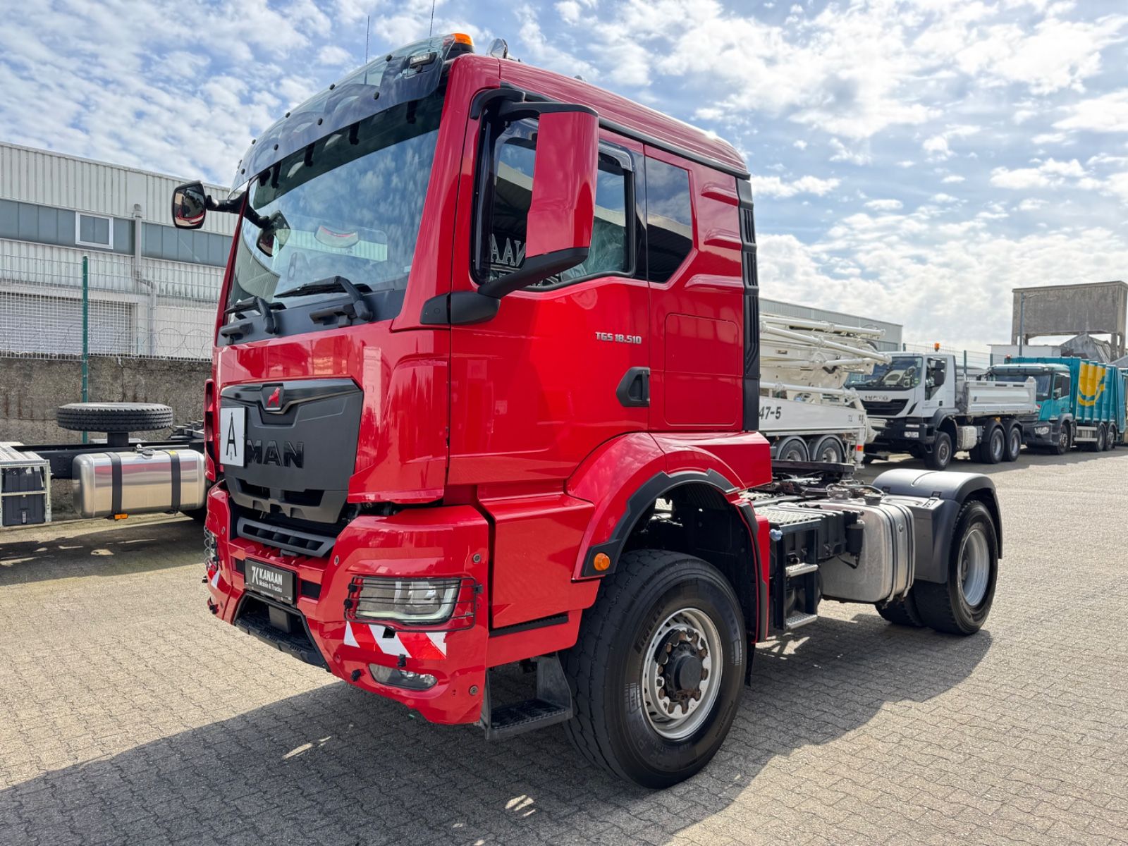 Fahrzeugabbildung MAN 18.510 TGS 4x4H BLS  Meiller Hydraulik NEW MODEL