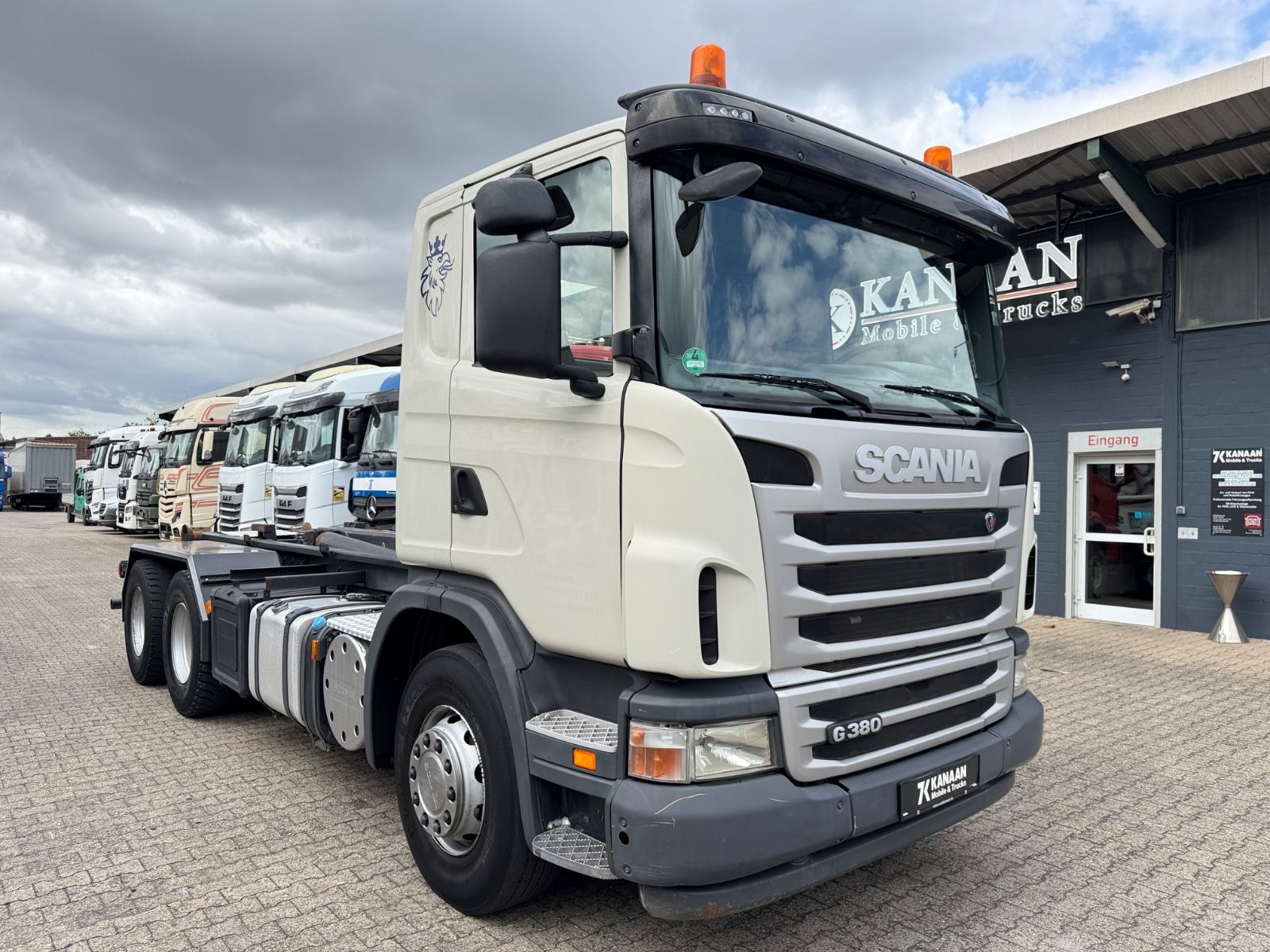 Fahrzeugabbildung Scania G 380 B 6x4 Abrollkiper Manual Gearbox Euro5
