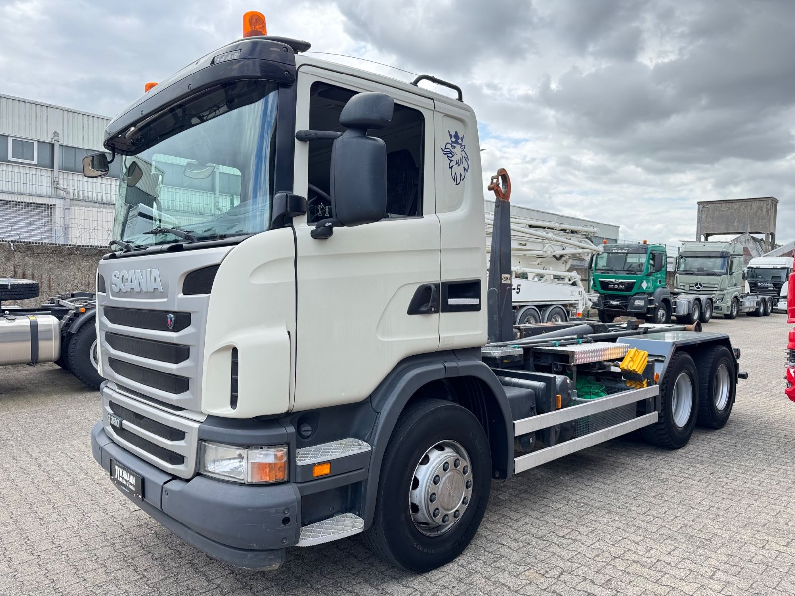Fahrzeugabbildung Scania G 380 B 6x4 Abrollkiper Manual Gearbox Euro5
