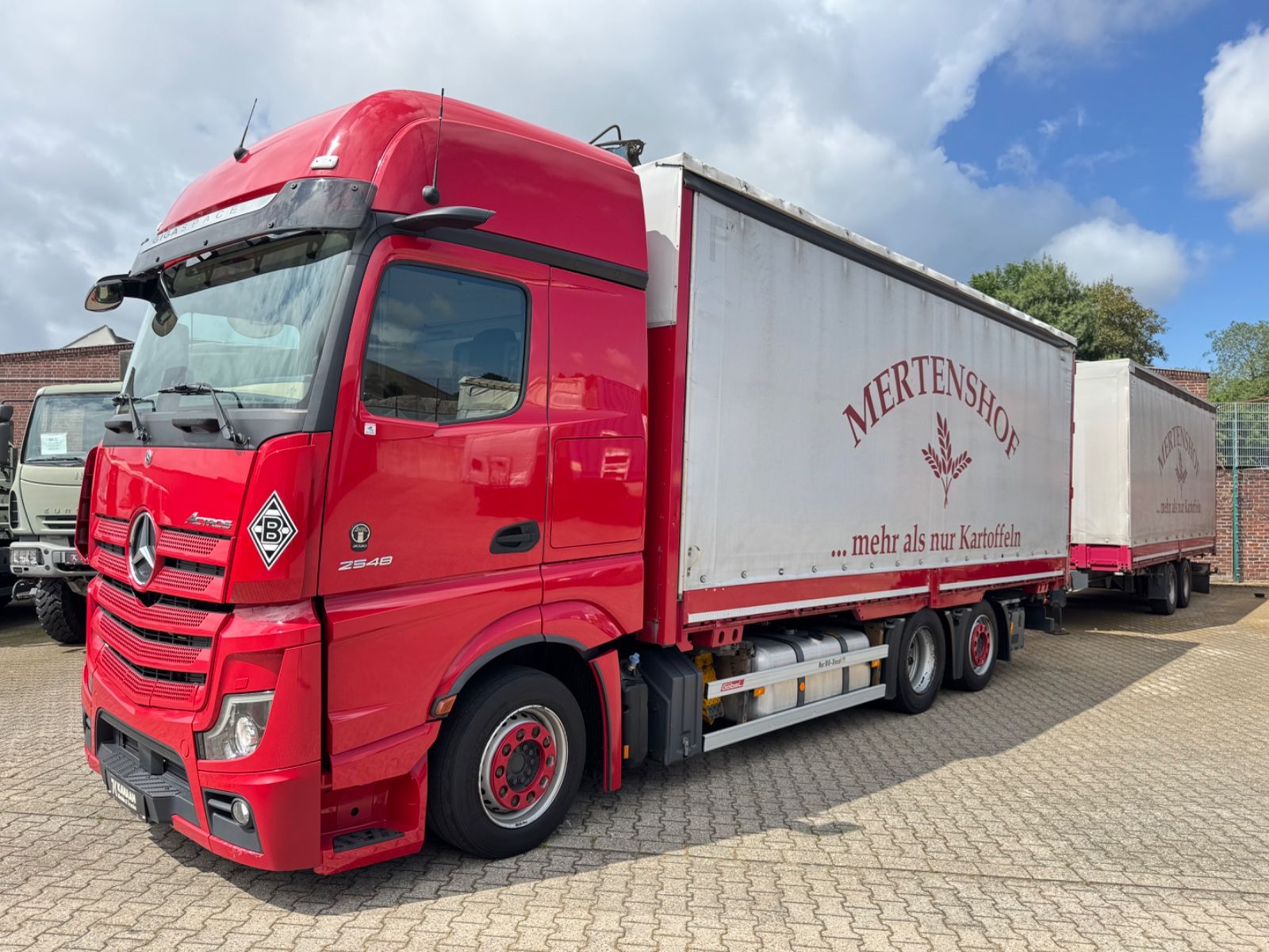 Fahrzeugabbildung Mercedes-Benz 2548 Actros 5 L 6x2 Lowliner BDF