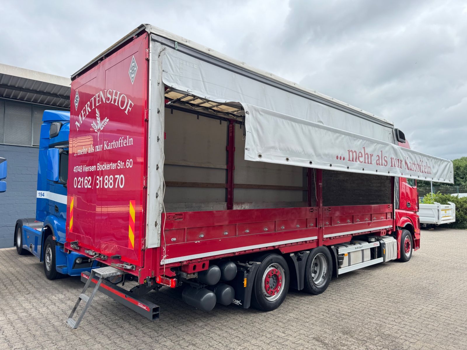 Fahrzeugabbildung Mercedes-Benz 2548 Actros 5 L 6x2 Lowliner BDF