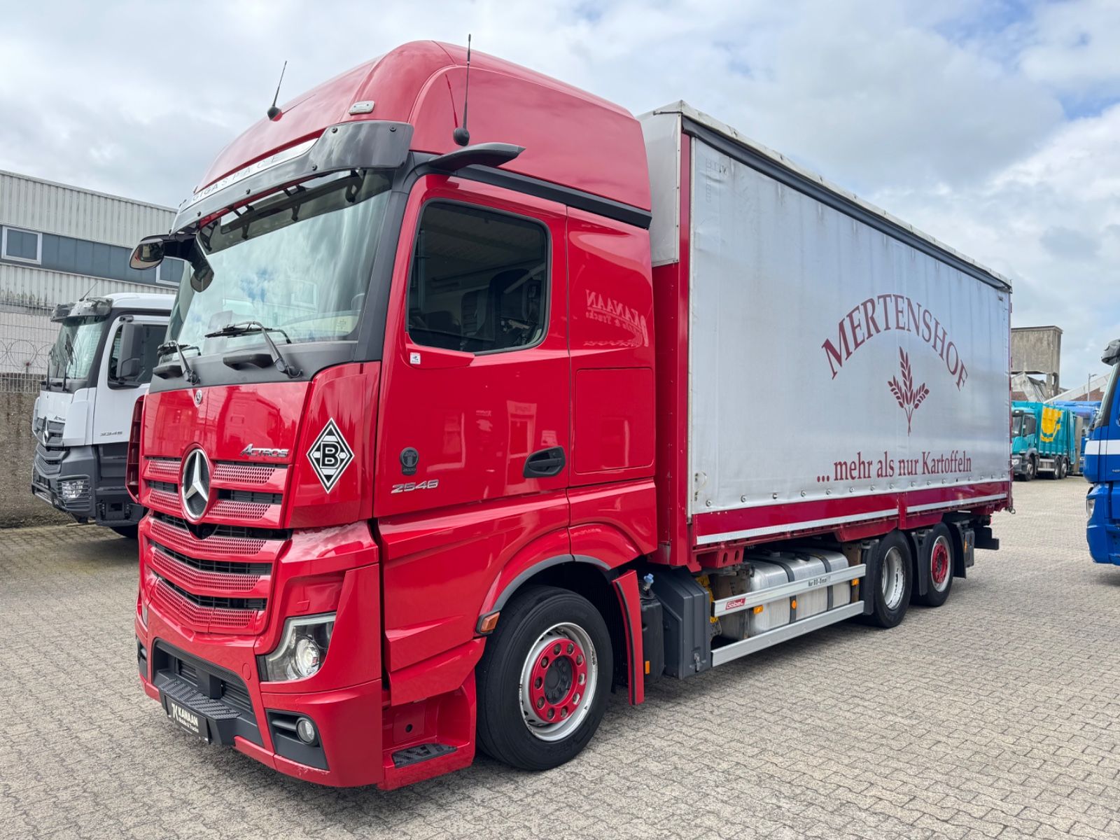 Fahrzeugabbildung Mercedes-Benz 2548 Actros 5 L 6x2 Lowliner BDF