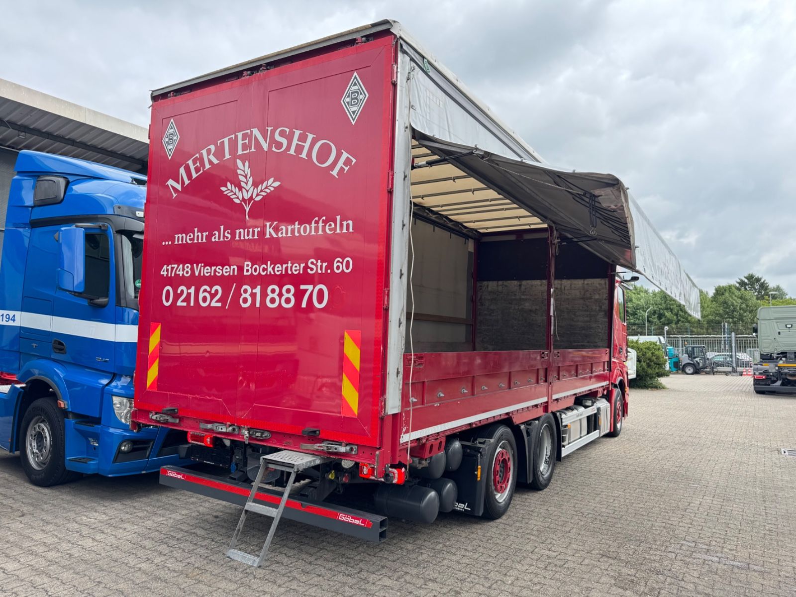 Fahrzeugabbildung Mercedes-Benz 2548 Actros 5 L 6x2 Lowliner BDF