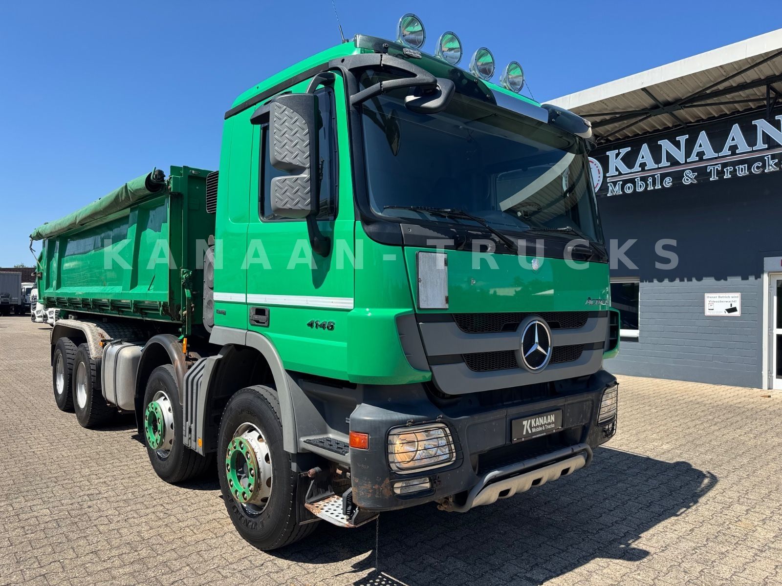 Fahrzeugabbildung Mercedes-Benz 4146 Actros  8x4 Meiller Bordmatik Retarder