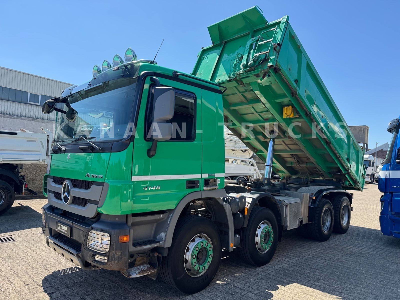 Fahrzeugabbildung Mercedes-Benz 4146 Actros  8x4 Meiller Bordmatik Retarder