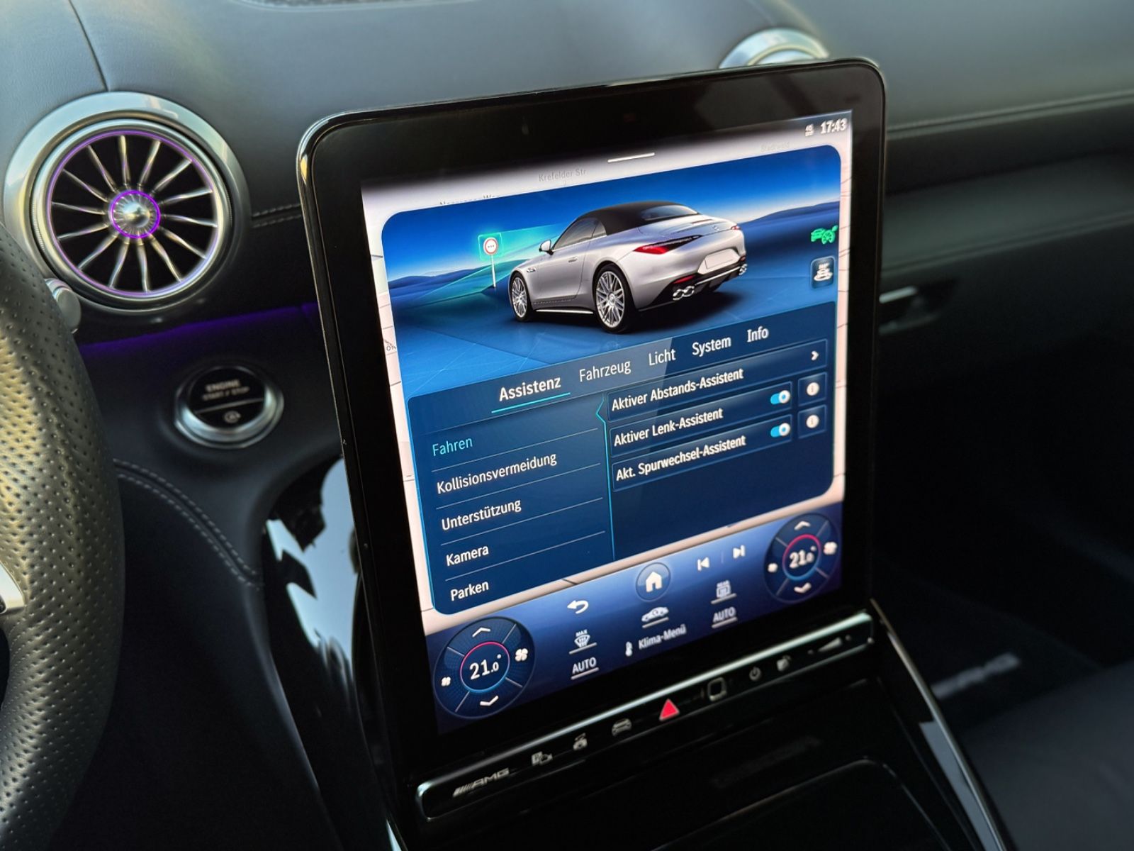 Fahrzeugabbildung Mercedes-Benz SL 43 AMG Roadster *V8-STYLING|DESIGNO|ASSIST*